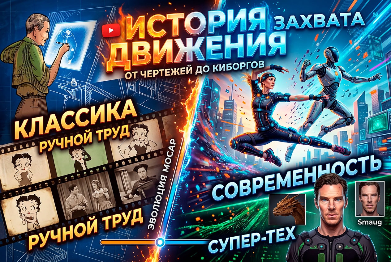 Motion Capture: технология, которая оживляет цифровые миры