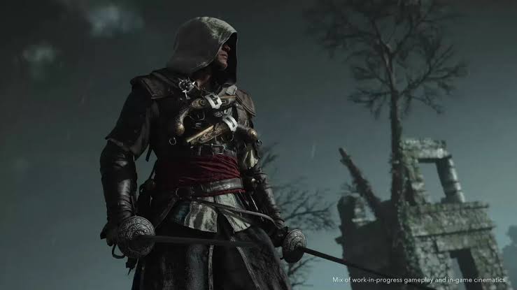 Спуск по стене в Assassin's Creed IV: Black Flag