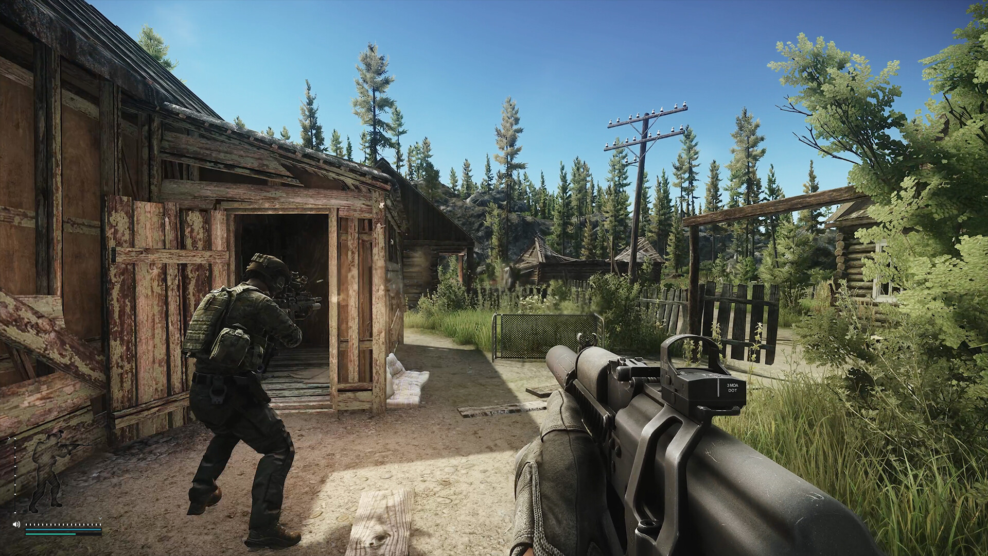 Escape from Tarkov: анимация обращения с оружием