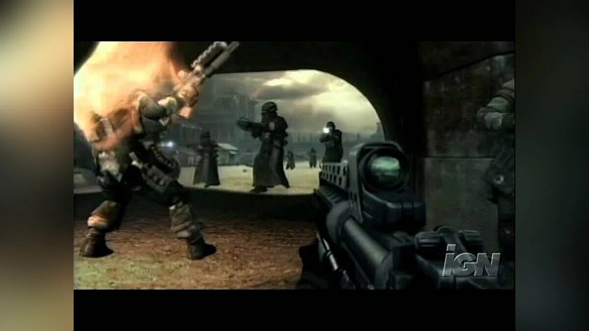 Ранний геймплей Killzone 2: вид от первого лица
