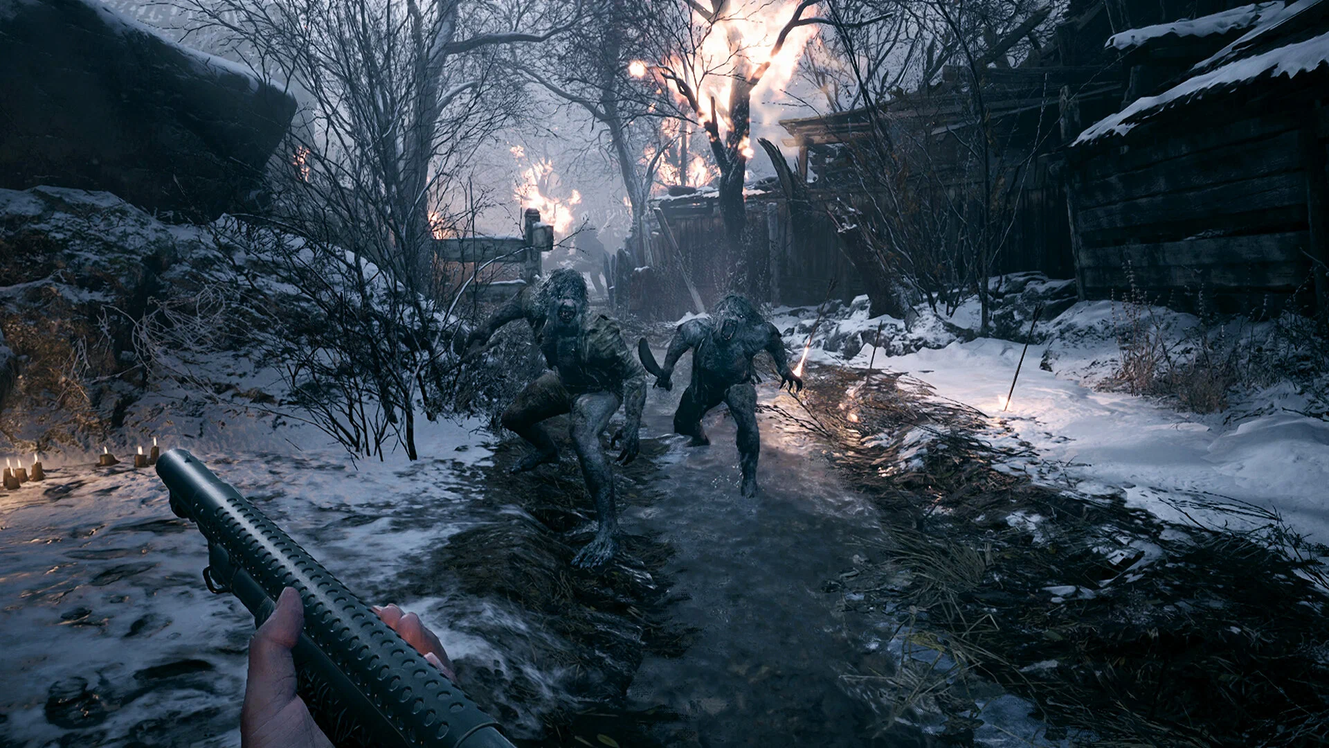 «Дочери» Димитреску — игровой кадр Resident Evil Village