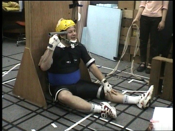 Репетиция mo-cap сцены Silent Hill 2 (2001)