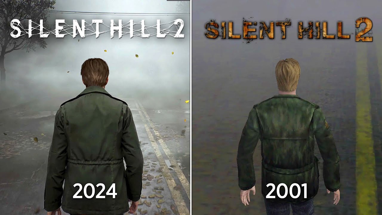 Сцена Silent Hill 2: оригинал и ремейк