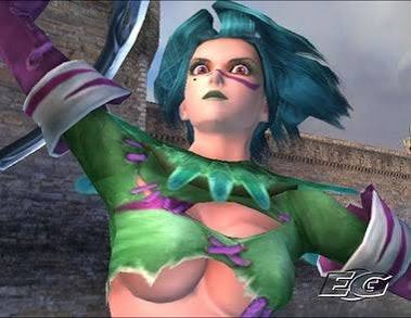 Кадр из документальных материалов Soulcalibur III