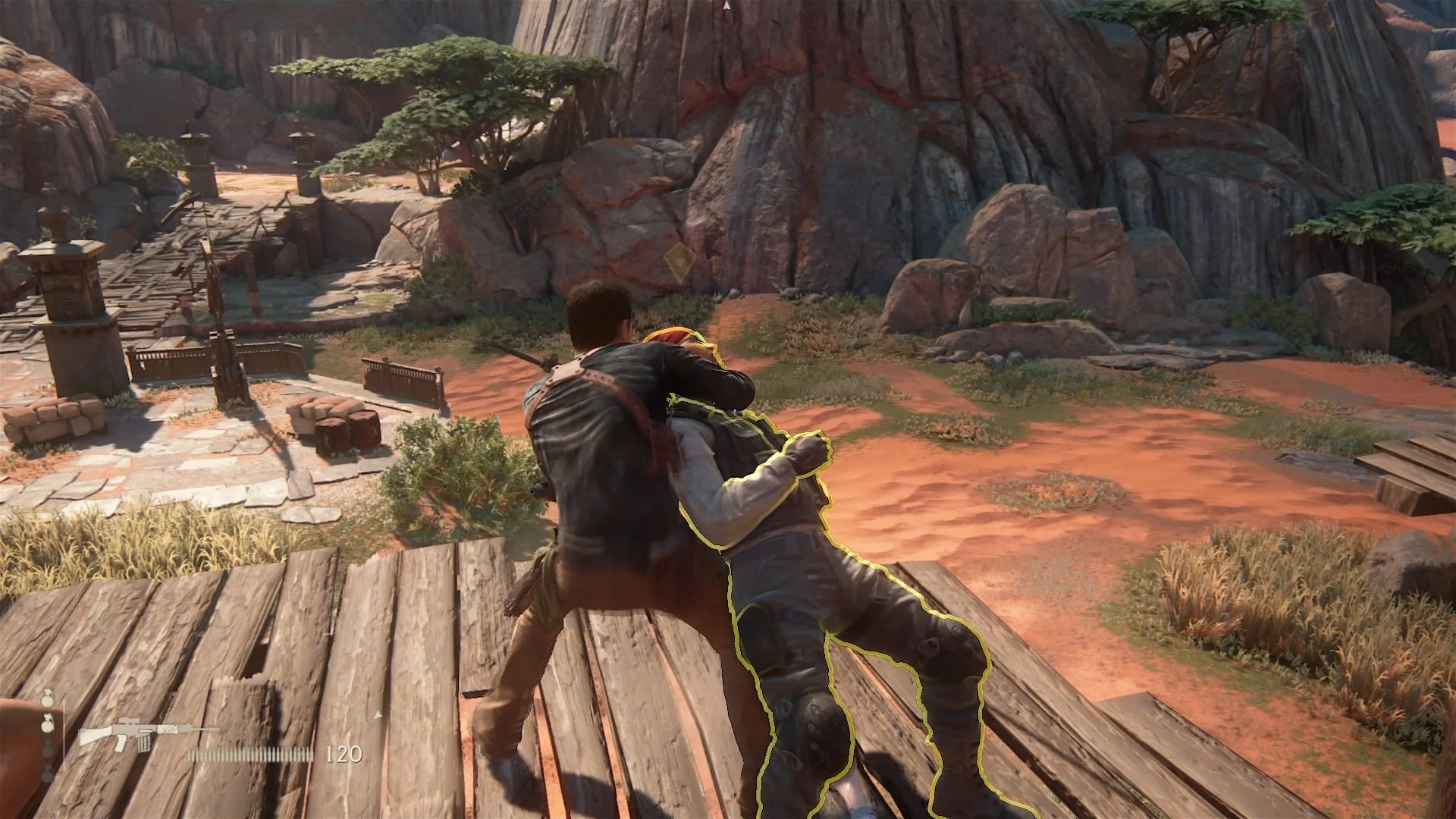 Скалолазание в Uncharted 4: A Thief's End